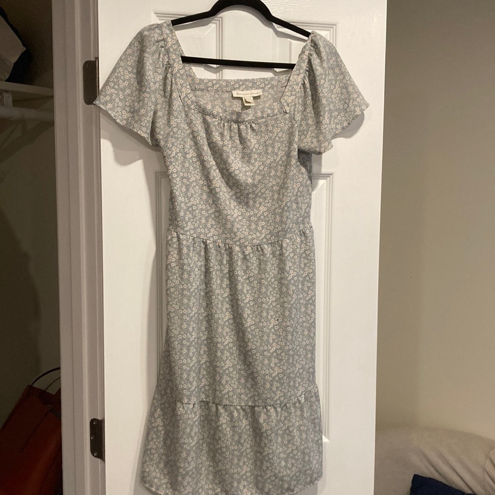 Floral Monteau dress